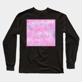 Pink paint splash Long Sleeve T-Shirt